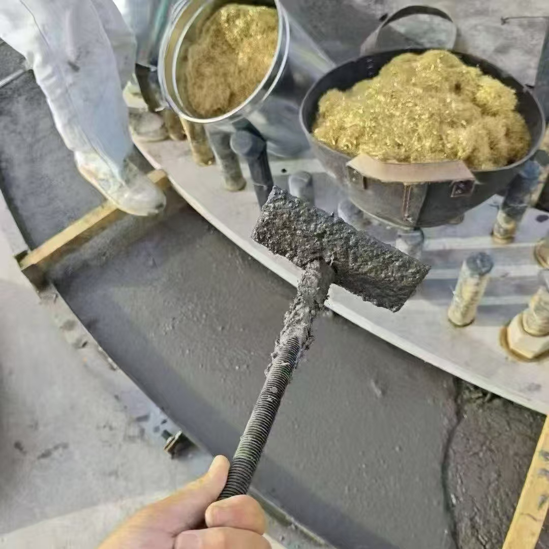 凤凰C120钢纤维高强无收灌浆料 轧机压缩机汽轮机发电机锻压设备底座灌浆材料